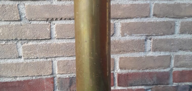 Nederlandse Messing geschuts huls Hembrug  – 7,6 cm AI 59