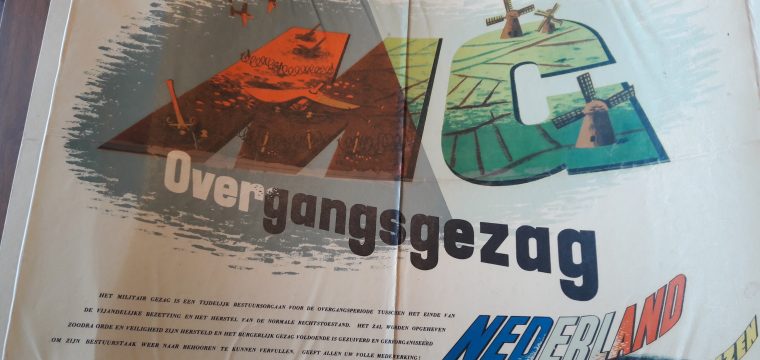 Poster Militair Gezag ## Nederland zal herrijzen