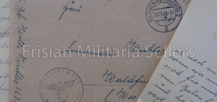 Duitse feldpost brief uit Osten nov. ’43 met FP nr. 56736 A
