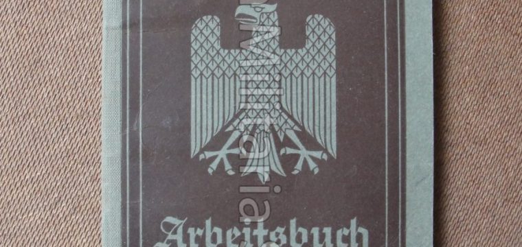 Deutsches Reich Arbeitsbuch ( Wreesmann geb. 30-06-1910 )