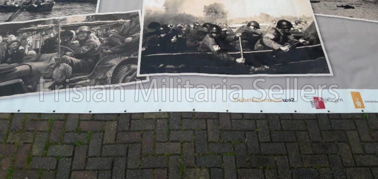 Grote poster landingen D-Day – herinnering bevrijding