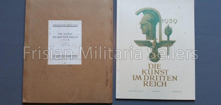 Die kunst im Deutschen reich – Februar 1939 – Zentalverslag der N.S.D.A.P., Franz Eher nachf., München