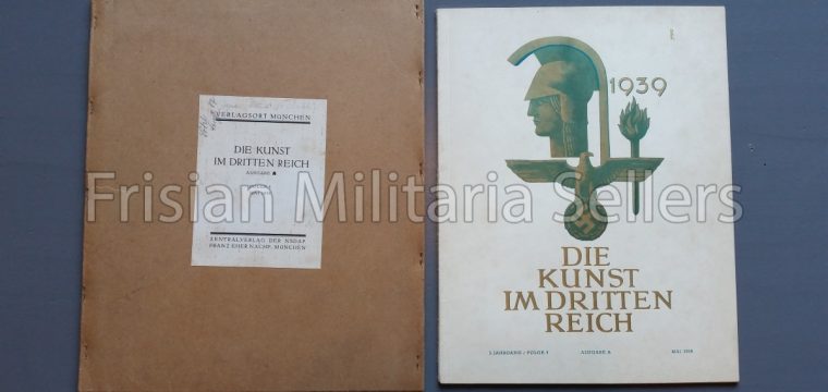 Die kunst im Deutschen reich Mai 1939 – Zentalverslag der N.S.D.A.P., Franz Eher nachf., München