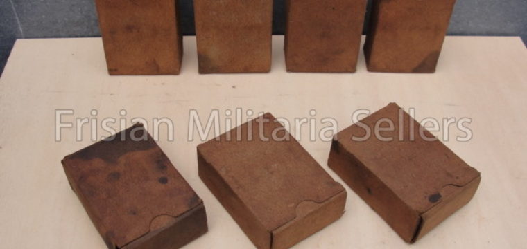 Lot of 7 German K-98 cardboard ammo boxes