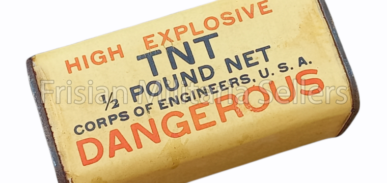 Empty US TNT ½ Pound High Explosive Charge