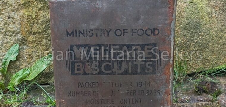 WO2 Britse welfare Biscuit Box
