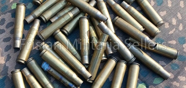 37 pieces brass .50 shells Post war